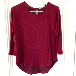 Tresics three-quarter-sleeve top
